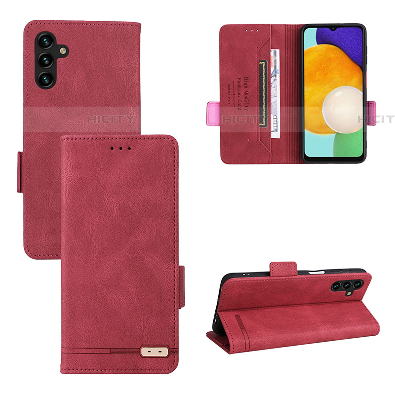 Custodia Portafoglio In Pelle Cover con Supporto LZ2 per Samsung Galaxy A04s