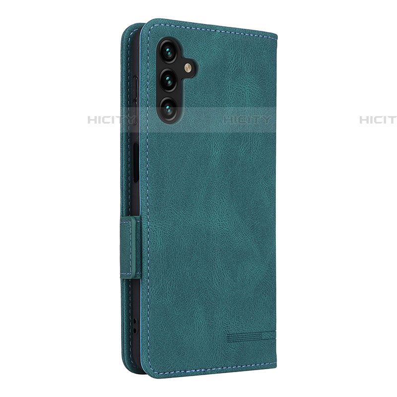 Custodia Portafoglio In Pelle Cover con Supporto LZ4 per Samsung Galaxy A04s Verde