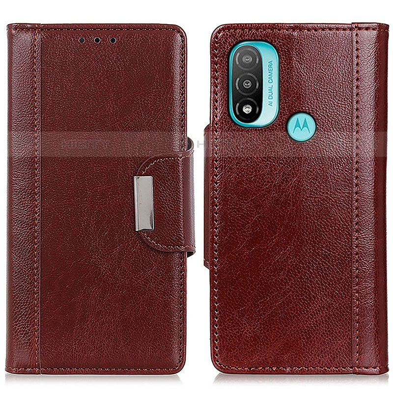 Custodia Portafoglio In Pelle Cover con Supporto M01L per Motorola Moto E20