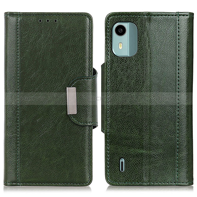 Custodia Portafoglio In Pelle Cover con Supporto M01L per Nokia C12