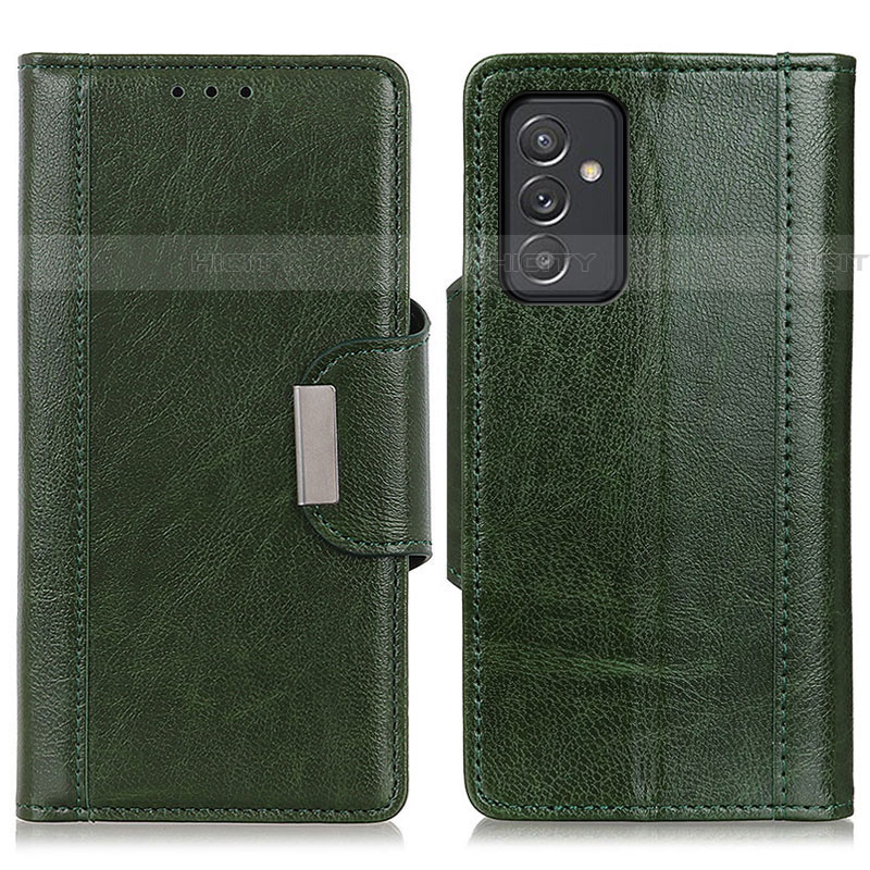 Custodia Portafoglio In Pelle Cover con Supporto M01L per Samsung Galaxy A54 5G Verde