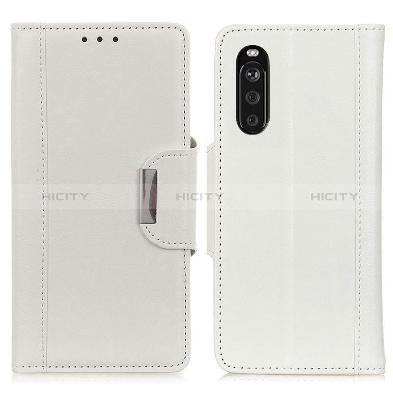 Custodia Portafoglio In Pelle Cover con Supporto M01L per Sony Xperia 10 III Lite