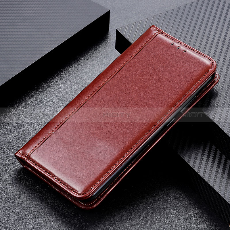 Custodia Portafoglio In Pelle Cover con Supporto M01L per Xiaomi Mi 10i 5G Marrone