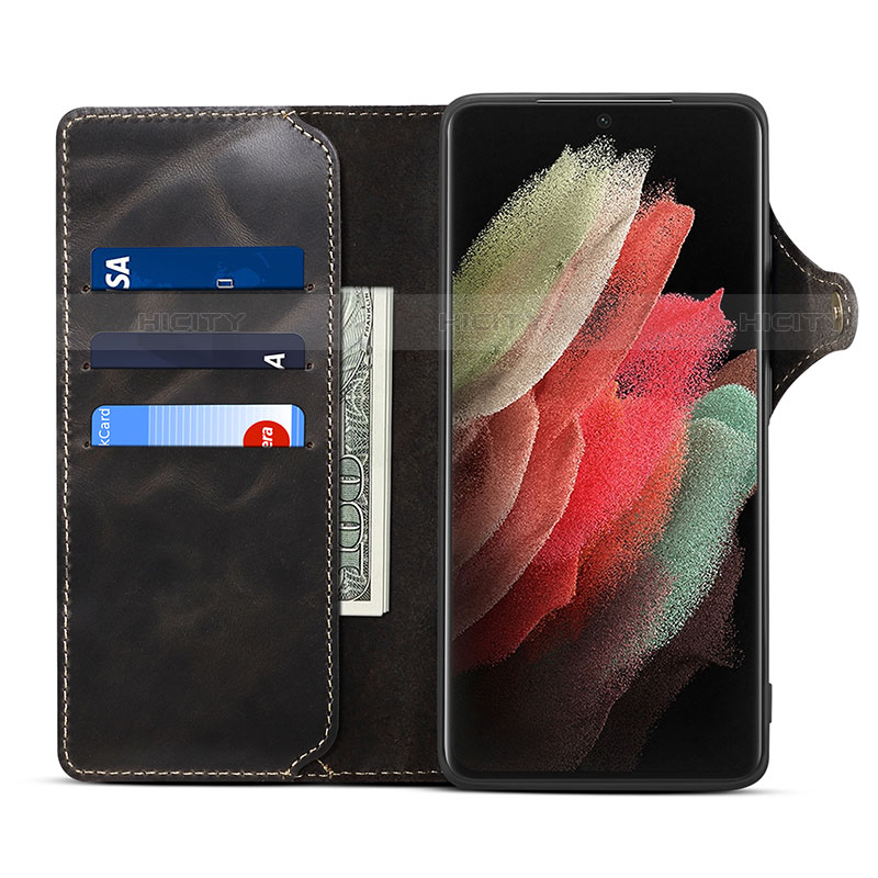 Custodia Portafoglio In Pelle Cover con Supporto M01T per Samsung Galaxy S23 Ultra 5G