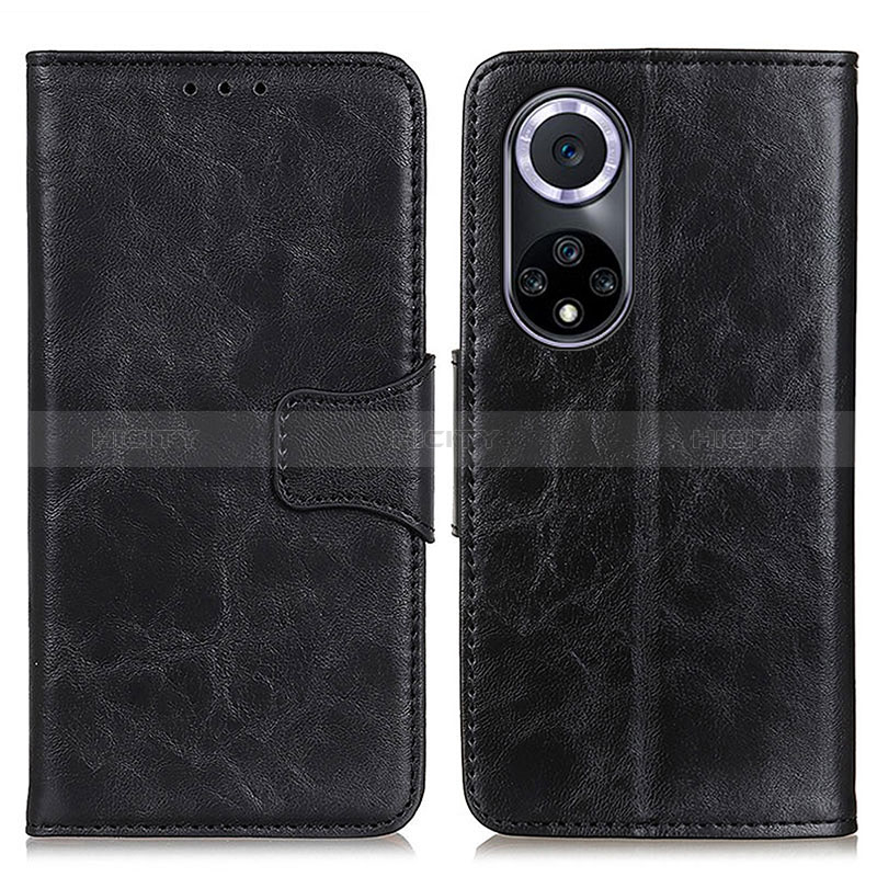 Custodia Portafoglio In Pelle Cover con Supporto M02L per Huawei Honor 50 5G Nero