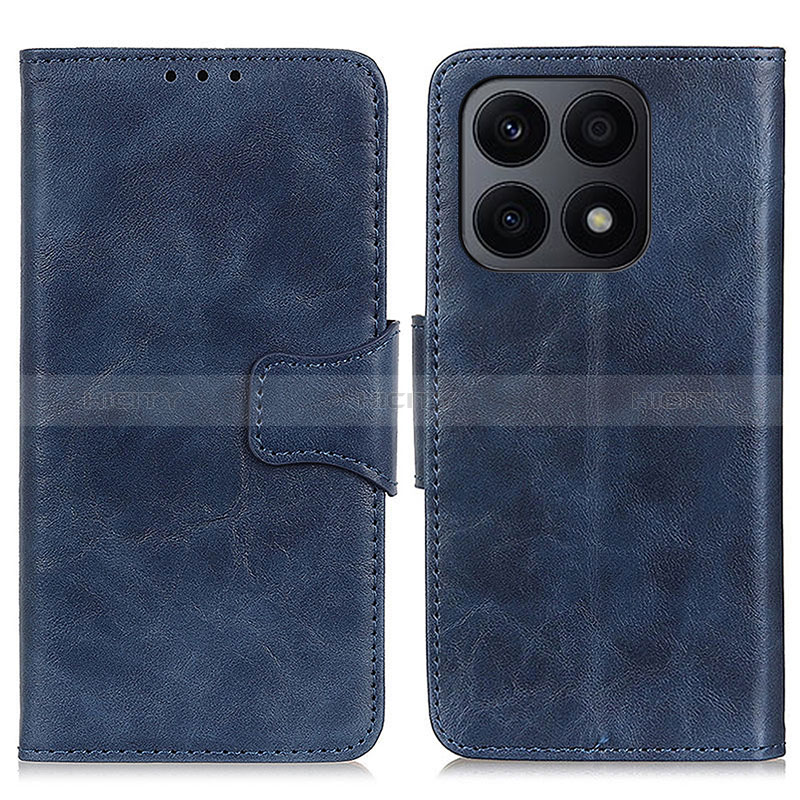 Custodia Portafoglio In Pelle Cover con Supporto M02L per Huawei Honor X8a 4G Blu