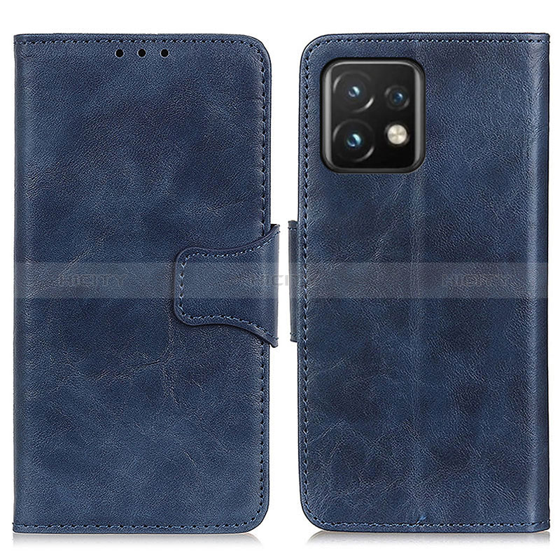 Custodia Portafoglio In Pelle Cover con Supporto M02L per Motorola Moto Edge Plus (2023) 5G Blu