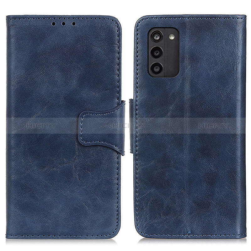 Custodia Portafoglio In Pelle Cover con Supporto M02L per Nokia G100 Blu