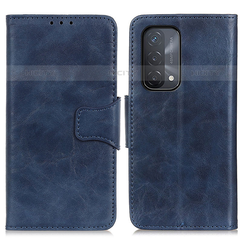 Custodia Portafoglio In Pelle Cover con Supporto M02L per OnePlus Nord N200 5G Blu