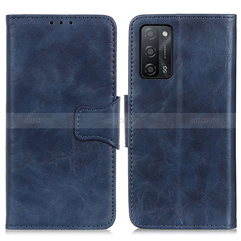 Custodia Portafoglio In Pelle Cover con Supporto M02L per Oppo A56 5G Blu