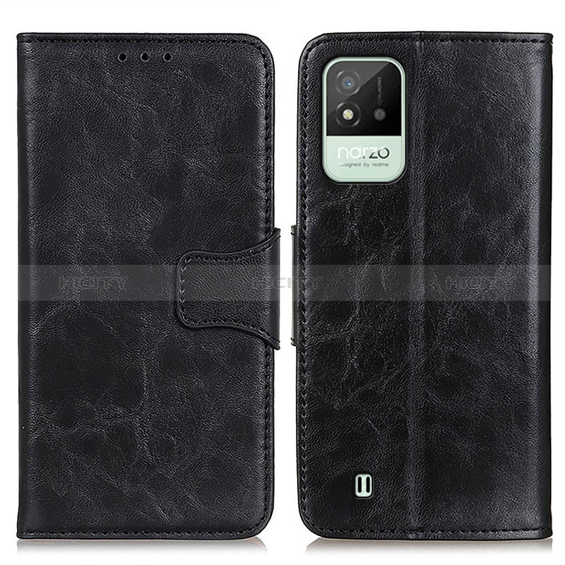 Custodia Portafoglio In Pelle Cover con Supporto M02L per Realme C11 (2021) Nero