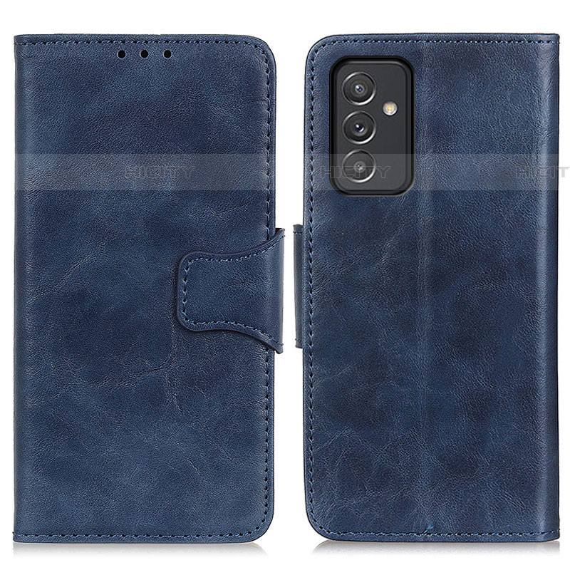 Custodia Portafoglio In Pelle Cover con Supporto M02L per Samsung Galaxy A05s Blu