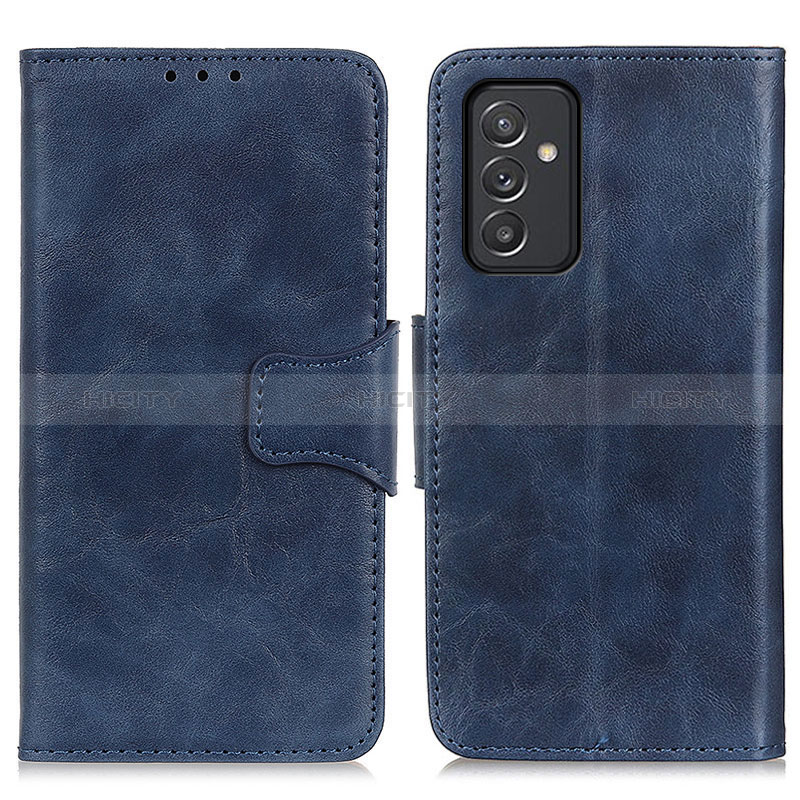 Custodia Portafoglio In Pelle Cover con Supporto M02L per Samsung Galaxy Quantum2 5G Blu