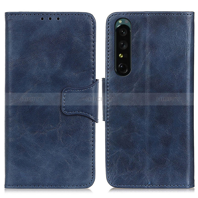 Custodia Portafoglio In Pelle Cover con Supporto M02L per Sony Xperia 1 IV SO-51C