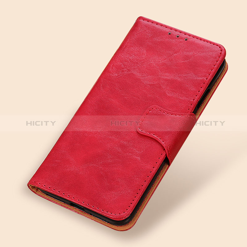 Custodia Portafoglio In Pelle Cover con Supporto M02L per Xiaomi Poco M5S Rosso