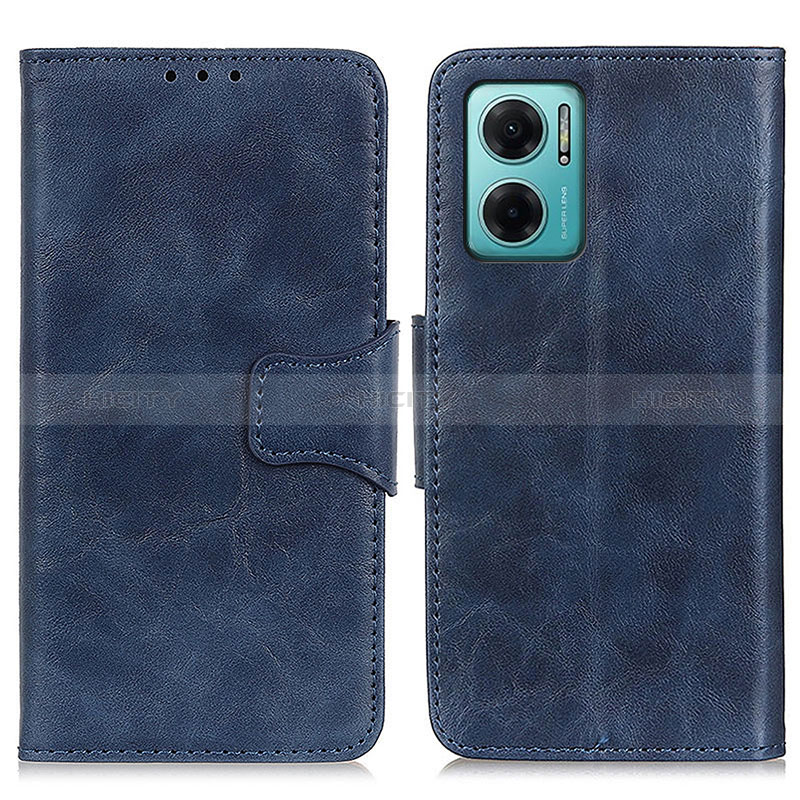 Custodia Portafoglio In Pelle Cover con Supporto M02L per Xiaomi Redmi 10 5G Blu