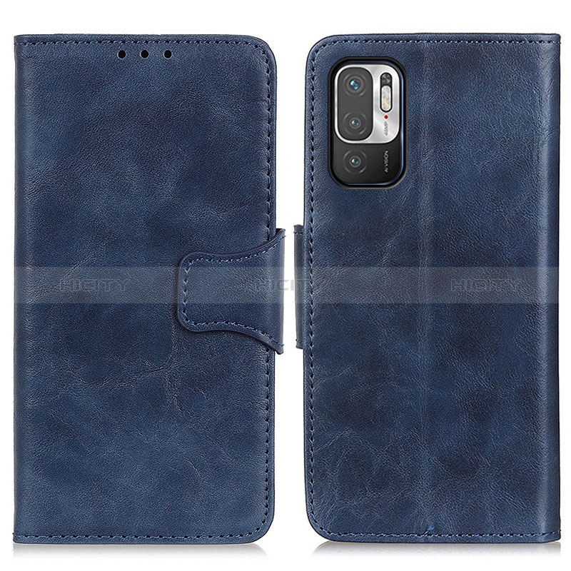 Custodia Portafoglio In Pelle Cover con Supporto M02L per Xiaomi Redmi Note 10T 5G Blu