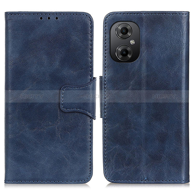 Custodia Portafoglio In Pelle Cover con Supporto M02L per Xiaomi Redmi Note 11R 5G Blu