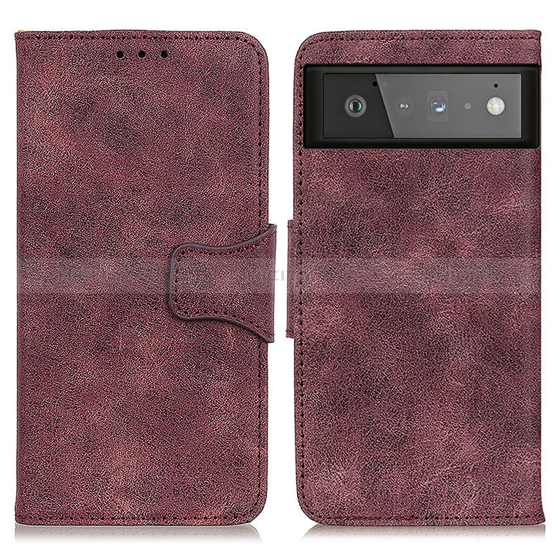 Custodia Portafoglio In Pelle Cover con Supporto M03L per Google Pixel 6 5G