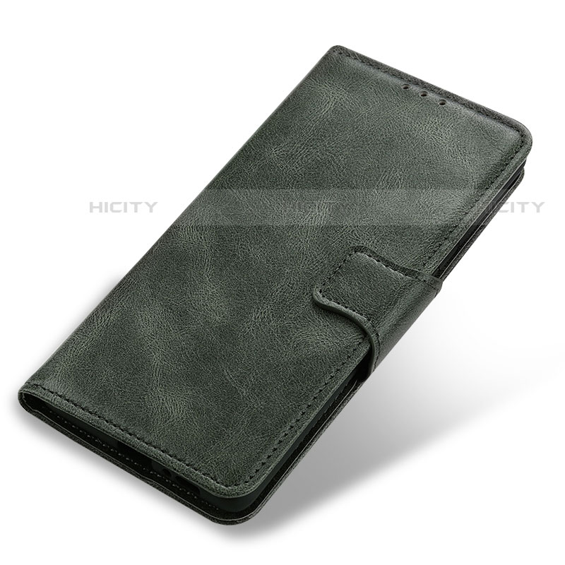 Custodia Portafoglio In Pelle Cover con Supporto M03L per Motorola Moto G Play (2023) Verde