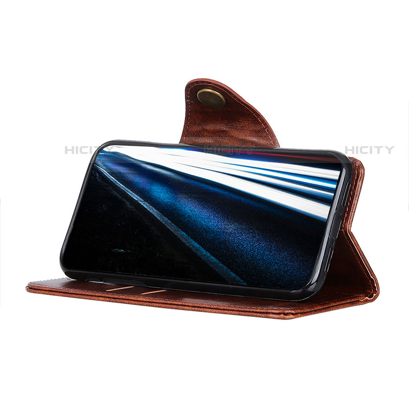 Custodia Portafoglio In Pelle Cover con Supporto M03L per Samsung Galaxy S22 Ultra 5G