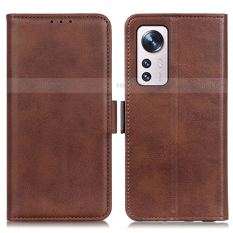 Custodia Portafoglio In Pelle Cover con Supporto M03L per Xiaomi Mi 12S 5G Marrone