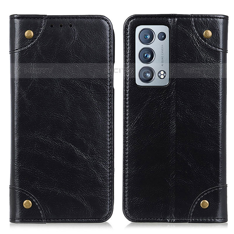 Custodia Portafoglio In Pelle Cover con Supporto M04L per Oppo Reno6 Pro 5G