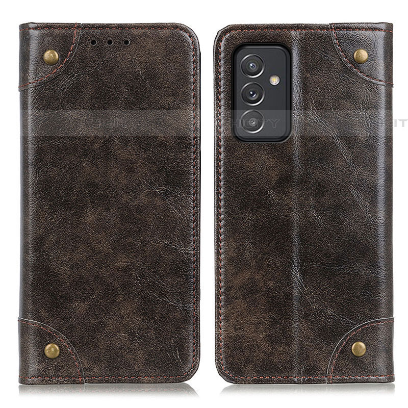 Custodia Portafoglio In Pelle Cover con Supporto M04L per Samsung Galaxy A24 4G Bronze