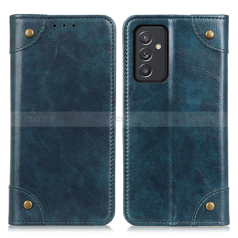 Custodia Portafoglio In Pelle Cover con Supporto M04L per Samsung Galaxy A55 5G Blu