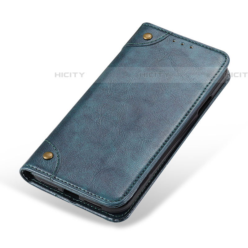 Custodia Portafoglio In Pelle Cover con Supporto M04L per Samsung Galaxy A72 4G Blu