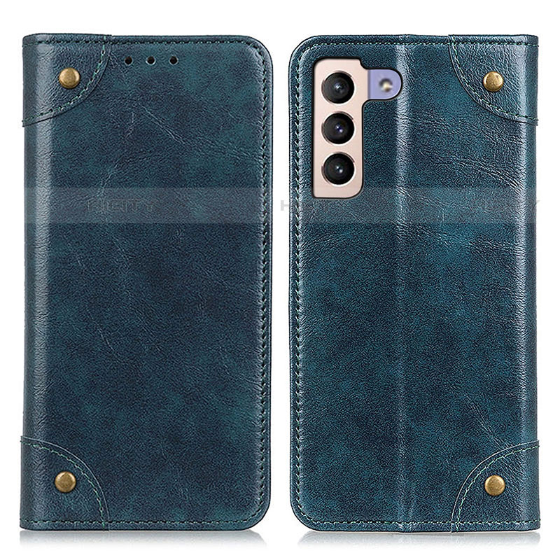 Custodia Portafoglio In Pelle Cover con Supporto M04L per Samsung Galaxy S22 Plus 5G Blu