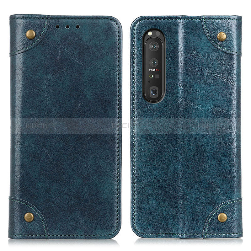 Custodia Portafoglio In Pelle Cover con Supporto M04L per Sony Xperia 1 III