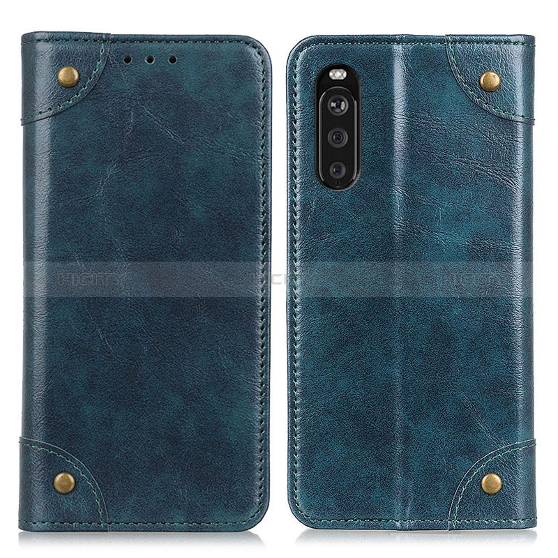 Custodia Portafoglio In Pelle Cover con Supporto M04L per Sony Xperia 10 III Lite