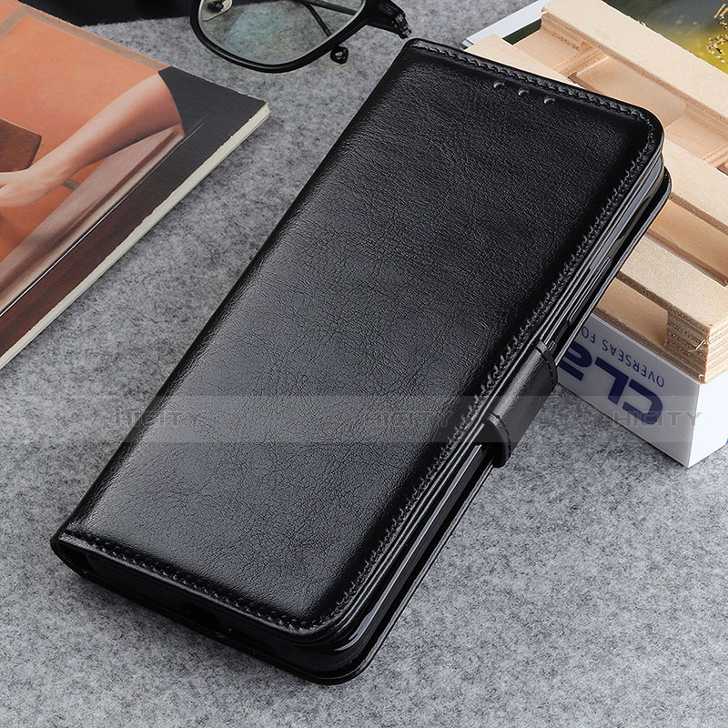 Custodia Portafoglio In Pelle Cover con Supporto M05L per Motorola Moto Edge 30 Pro 5G Nero