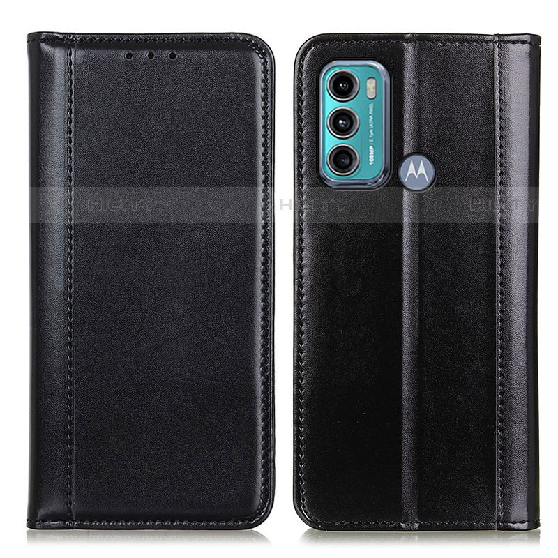 Custodia Portafoglio In Pelle Cover con Supporto M05L per Motorola Moto G40 Fusion Nero