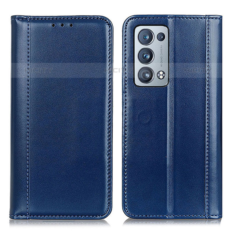 Custodia Portafoglio In Pelle Cover con Supporto M05L per Oppo Reno6 Pro+ Plus 5G