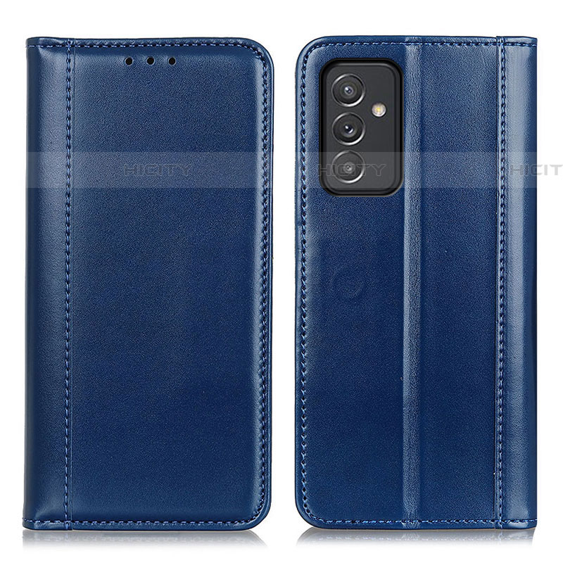 Custodia Portafoglio In Pelle Cover con Supporto M05L per Samsung Galaxy A24 4G Blu