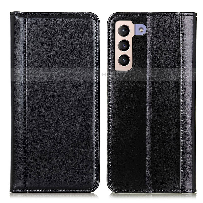 Custodia Portafoglio In Pelle Cover con Supporto M05L per Samsung Galaxy S21 5G Nero