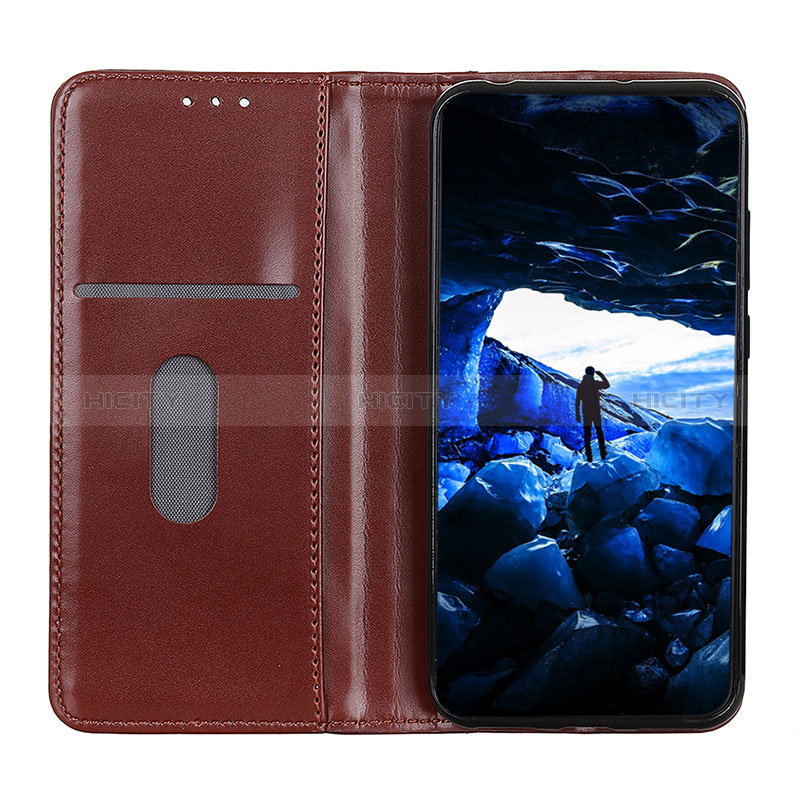 Custodia Portafoglio In Pelle Cover con Supporto M05L per Sony Xperia 1 III