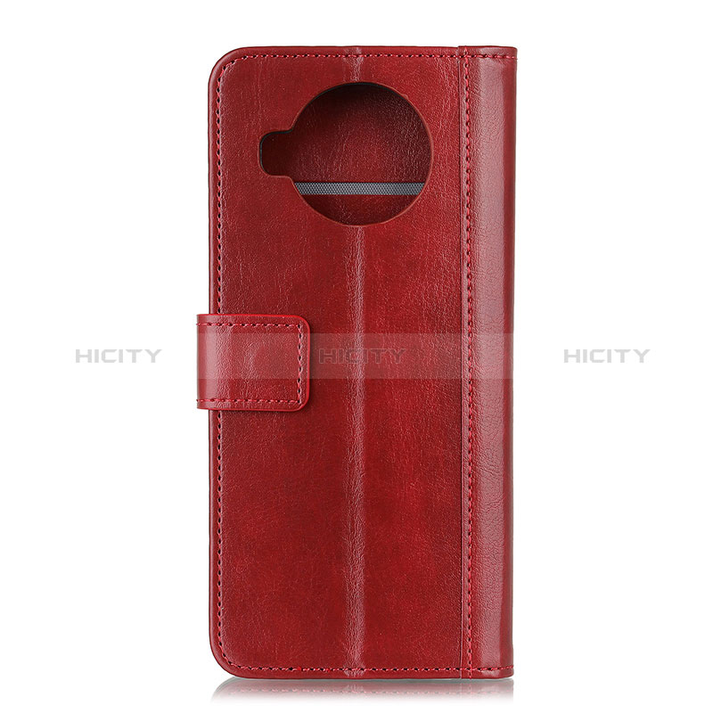 Custodia Portafoglio In Pelle Cover con Supporto M05L per Xiaomi Mi 10i 5G Rosso