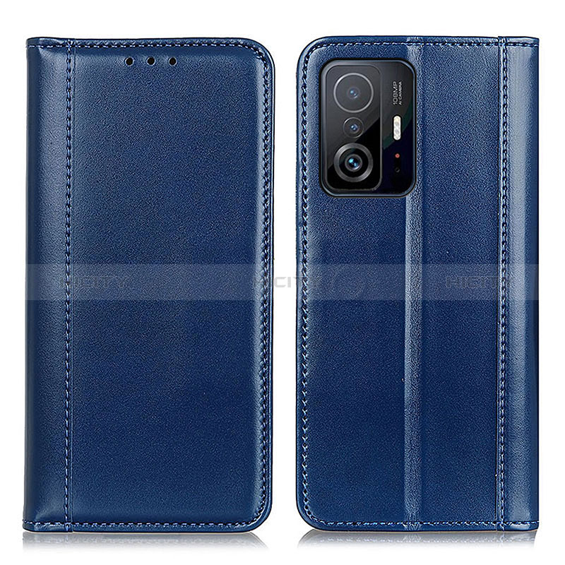 Custodia Portafoglio In Pelle Cover con Supporto M05L per Xiaomi Mi 11T Pro 5G Blu