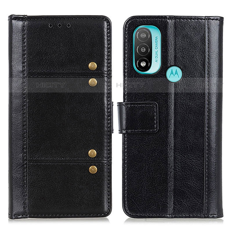 Custodia Portafoglio In Pelle Cover con Supporto M06L per Motorola Moto E20 Nero