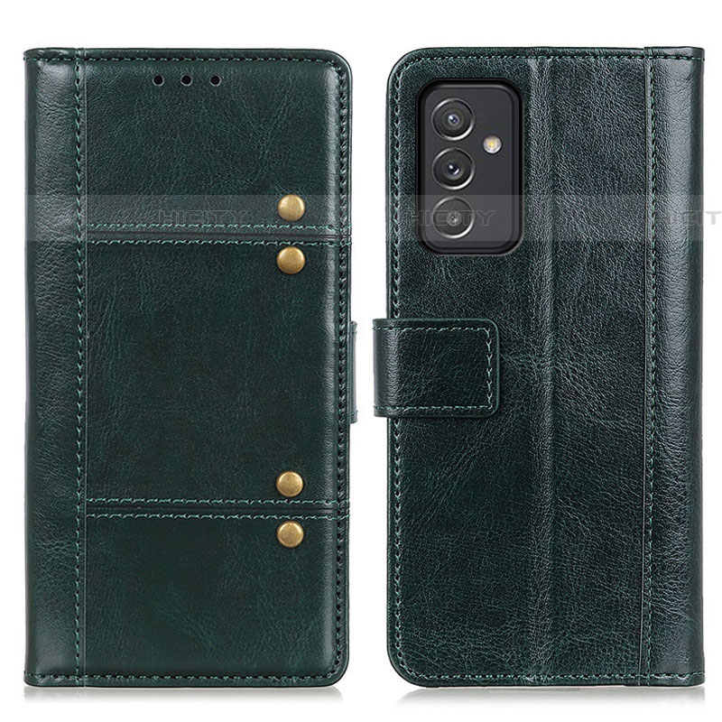 Custodia Portafoglio In Pelle Cover con Supporto M06L per Samsung Galaxy A05s Verde