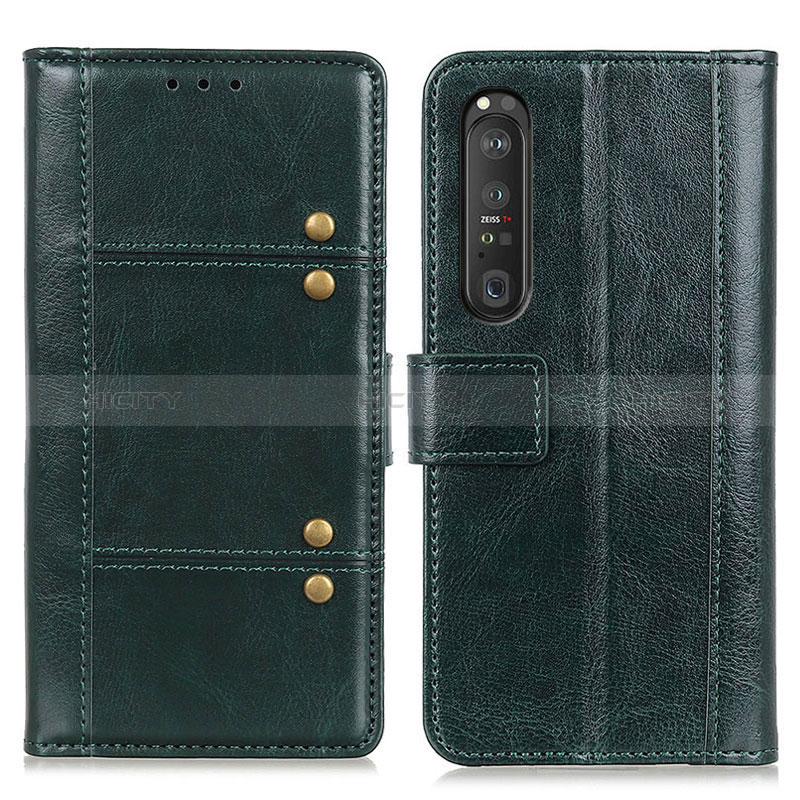 Custodia Portafoglio In Pelle Cover con Supporto M06L per Sony Xperia 1 III