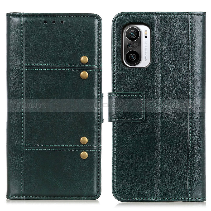 Custodia Portafoglio In Pelle Cover con Supporto M06L per Xiaomi Mi 11i 5G Verde