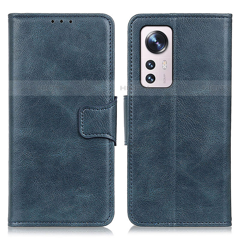 Custodia Portafoglio In Pelle Cover con Supporto M06L per Xiaomi Mi 12X 5G Blu