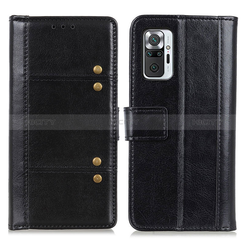 Custodia Portafoglio In Pelle Cover con Supporto M06L per Xiaomi Redmi Note 10 Pro 4G Nero