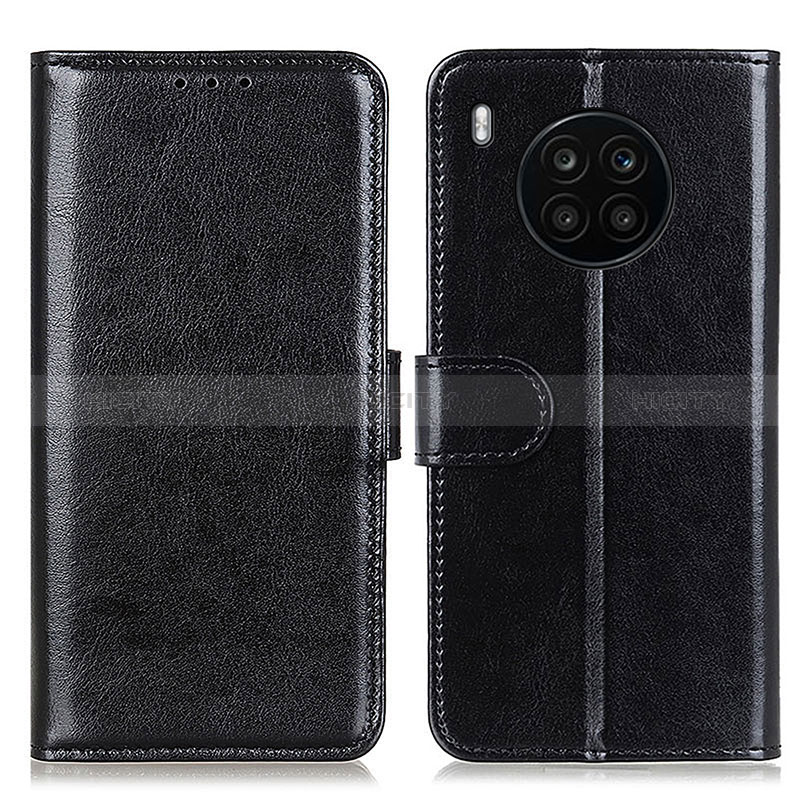 Custodia Portafoglio In Pelle Cover con Supporto M07L per Huawei Honor 50 Lite Nero