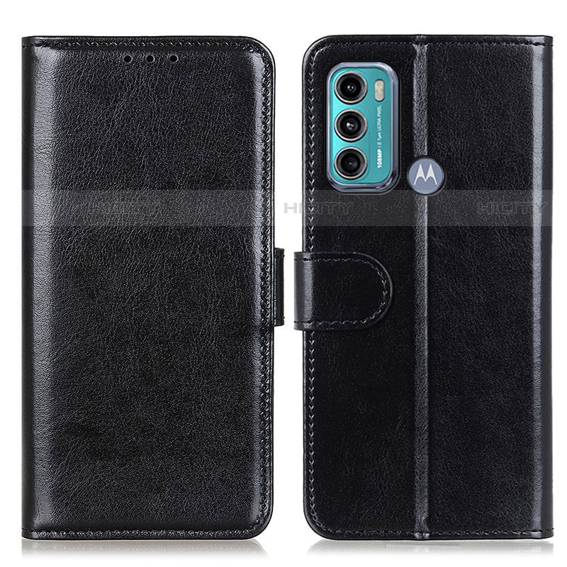 Custodia Portafoglio In Pelle Cover con Supporto M07L per Motorola Moto G60 Nero