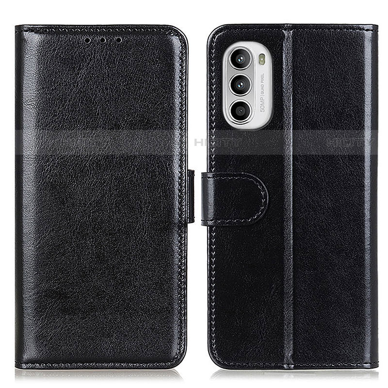 Custodia Portafoglio In Pelle Cover con Supporto M07L per Motorola Moto G71s 5G Nero